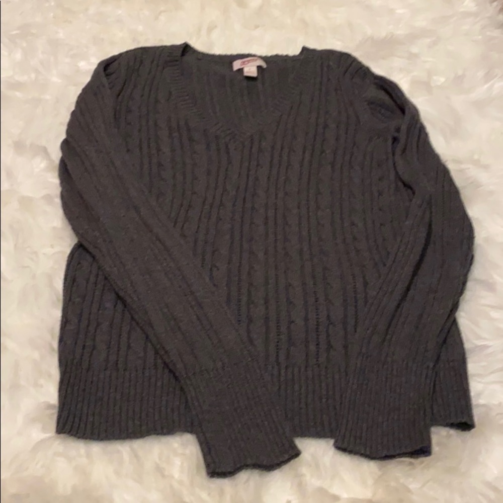 Cable-Knit Sweater
